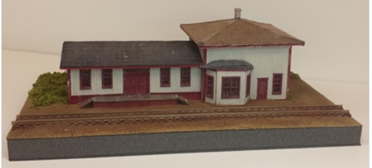 Rail Scale Models RSM 2210 N Scale - Mahoney Station Craftsman Kit