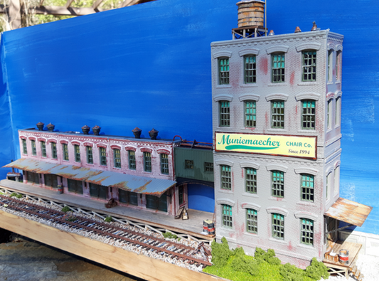 Rail Scale Models RSM P4033 HO Scale -  MunieMaecher Chair Company Structure Kit