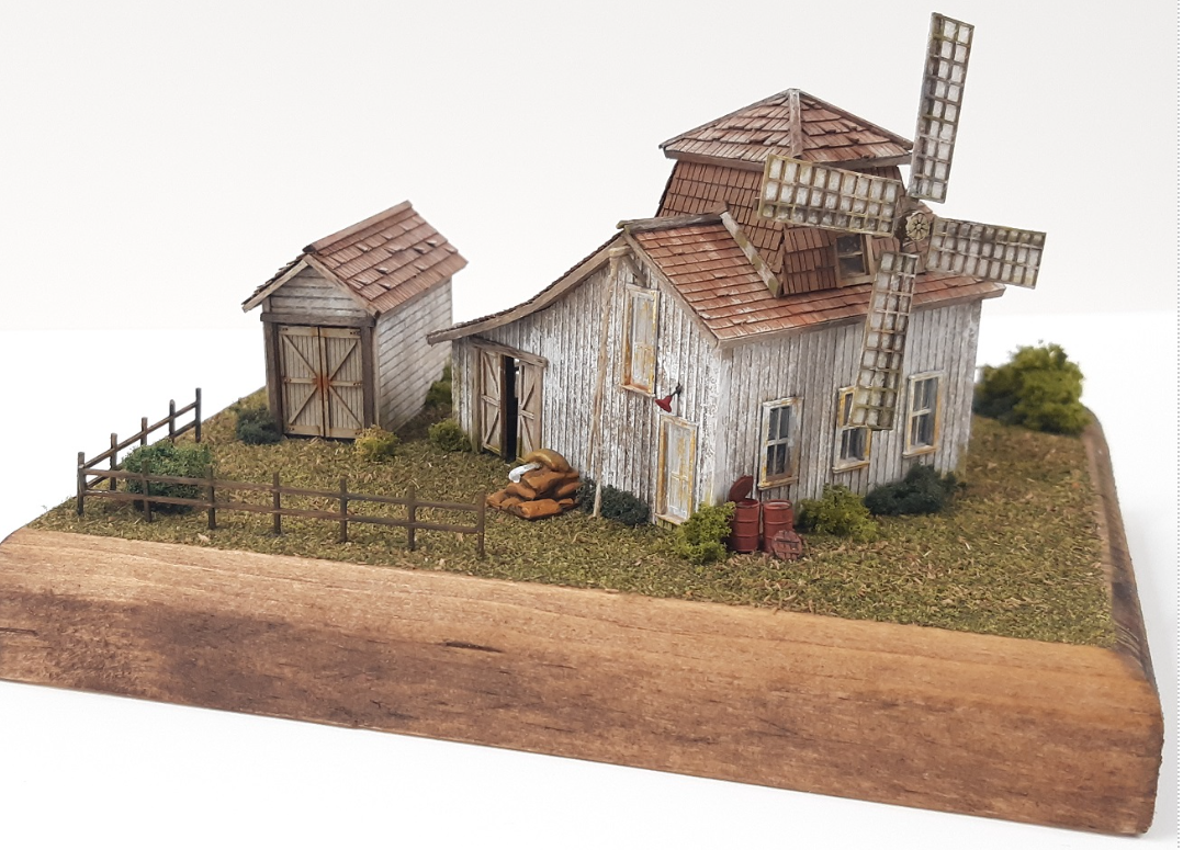 Rail Scale Models RSM 0140 N Scale - Saladino's Mill Craftsman Kit