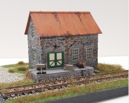 Rail Scale Models RSM P4007 HO Scale - Shady Grove Transfer Station Craftsman Kit
