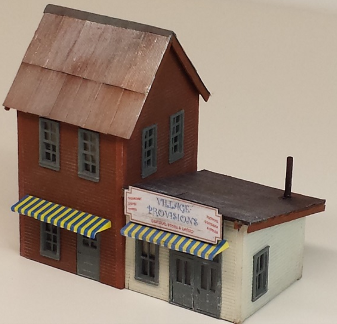Rail Scale Models RSM 2030 HO Scale - Village Provisions Craftsman Kit