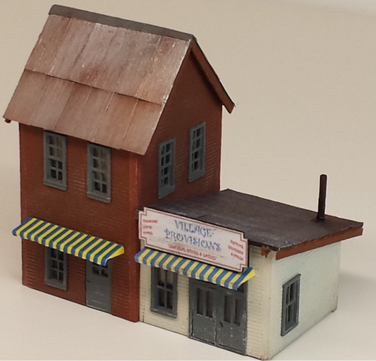 Rail Scale Models RSM 2030 HO Scale - Village Provisions Craftsman Kit