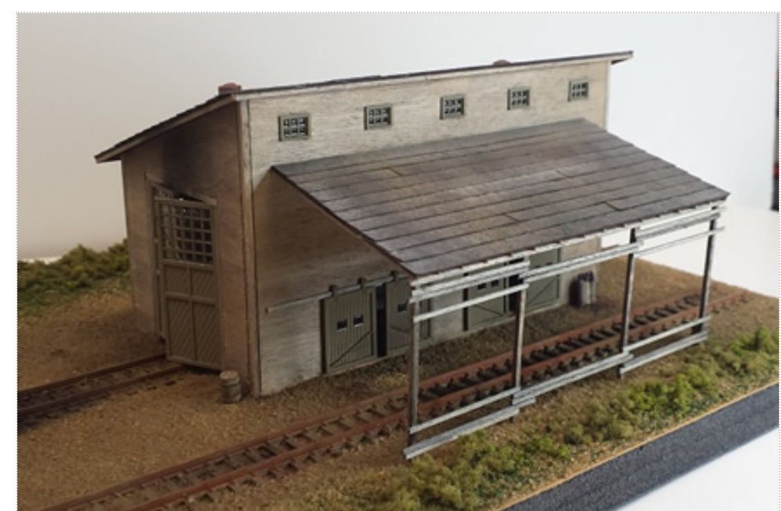 Rail Scale Models RSM 2110 N Scale - Branch Line Engine House Craftsman Kit