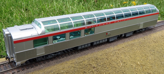 Rapido 175006 HO Scale - Southern Pacific Dome Lounge Cars with Fluted Sides General Service (Interior Lighting)  #3603