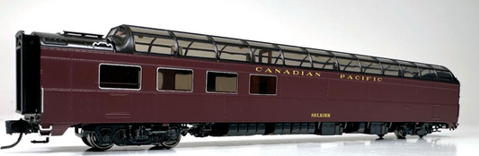 Rapido 5750014 Canadian Pacific "Selkirk" 3/4 Dome Lounge w/Flat Sides #3605 N Scale