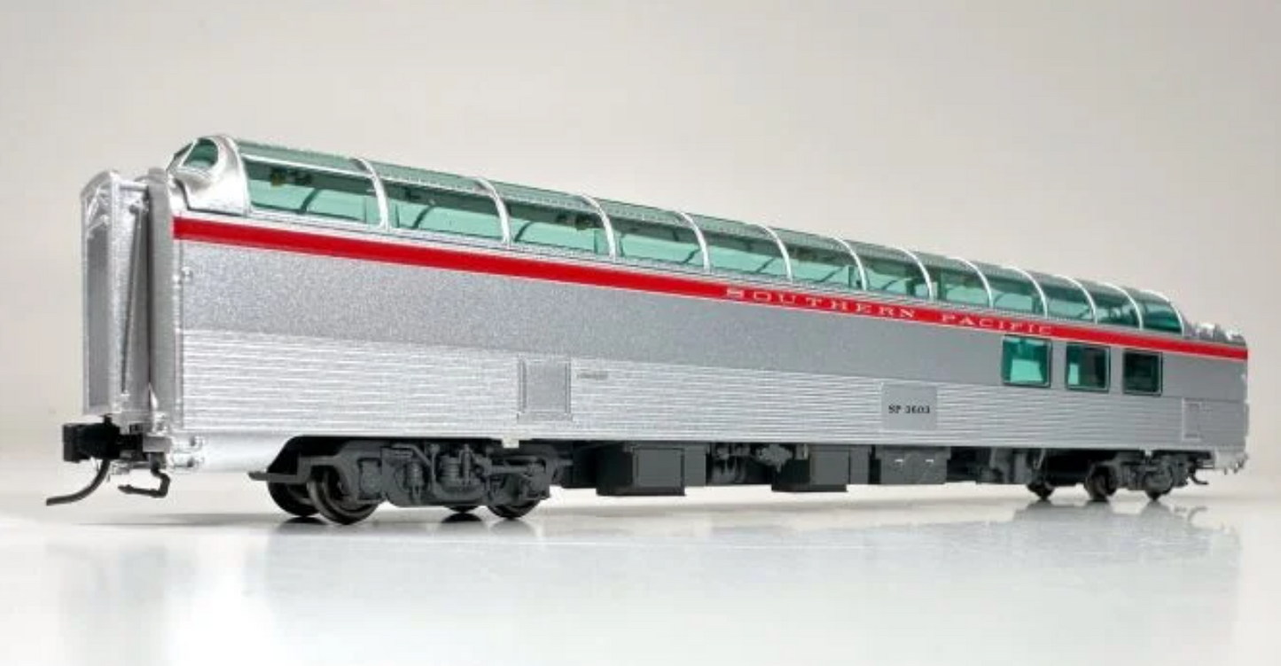 Rapido 5750010 Southern Pacific - 3/4 Dome Lounge w/Flat Sides : General Service #3603 N Scale