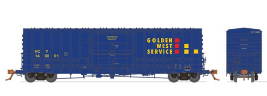 Rapido 537003A N Scale - B100-40 Boxcar Golden West - Ventura County