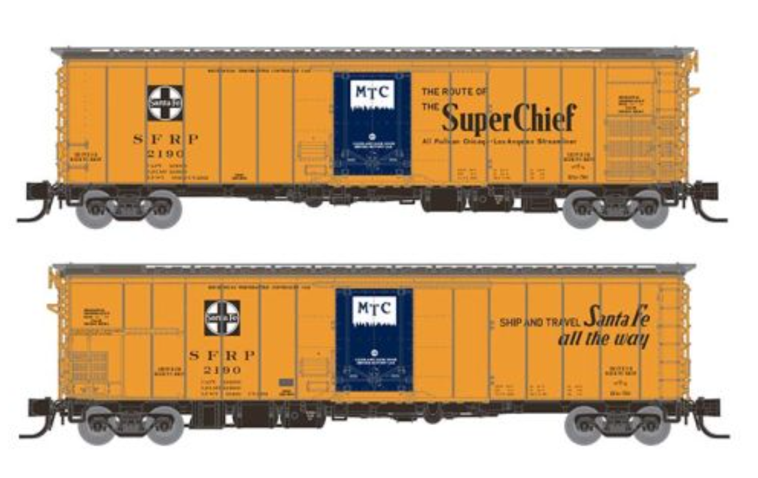 Rapido 561011 N Scale - RR-56 Mechanical Reefer 4-Pack - Mixed Slogan