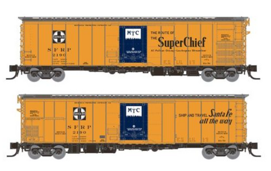 Rapido 561011 N Scale - RR-56 Mechanical Reefer 4-Pack - Mixed Slogan