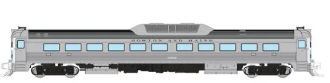 Rapido 516504 Budd Rail Diesel Car RDC B&M (DCC & Sound) N Scale