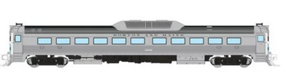 Rapido 516504 Budd Rail Diesel Car RDC B&M (DCC & Sound) N Scale