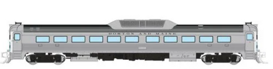 Rapido 516504 Budd Rail Diesel Car RDC B&M (DCC & Sound) N Scale