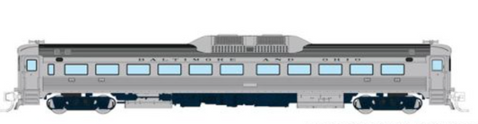 Rapido 516503 Budd Rail Diesel Car RDC B&O (DCC & Sound) N Scale