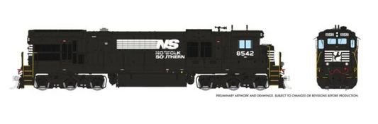 Rapido 42123 HO Scale - C36-7 DC/Silent Norfolk Southern #8535