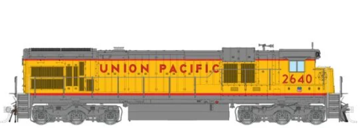 Rapido C36-7 42127 (DC/Silent) Union Pacific - 1996 Renumber #2615 HO Scale