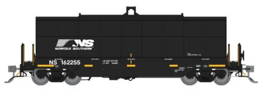 Rapido 168003A Greenbrier Transverse Coil Car: Norfolk Southern - Black HO Scale