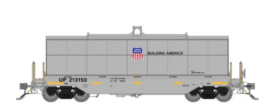 Rapido 168006 Greenbrier Transverse Coil Car Union Pacific - Gray / UP Shield 6-Pack #1 HO Scale