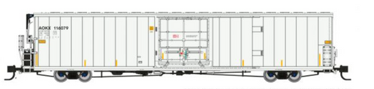 Rapido 567006A N Scale Greenbrier 7780 cuft Reefer AOKX #116086