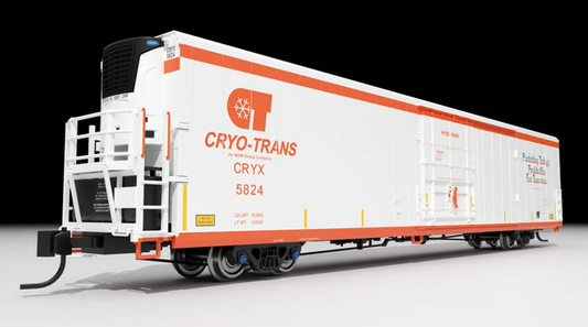 Rapido 567002 N Scale Greenbrier 7780 cuft Reefer Cryo-Trans 6-Pack