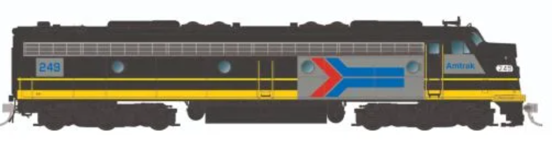Rapido E8A 28071 (DC/Silent) Amtrak (Patched SCL) #248 HO Scale