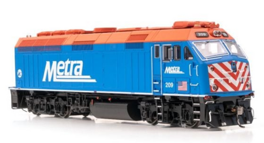 Rapido F40PHM-2 Metra #209 DCC Lok Sound HO Scale