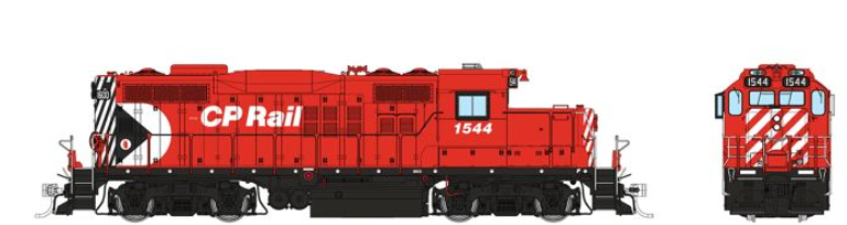 Rapido 54001 HO Scale - GP9U DC/Silent CP - Multimark: #1544