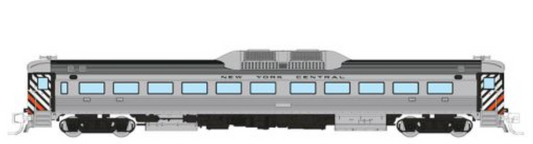 Rapido 516510 Budd Rail Diesel Car RDC NYC (DCC & Sound) N Scale