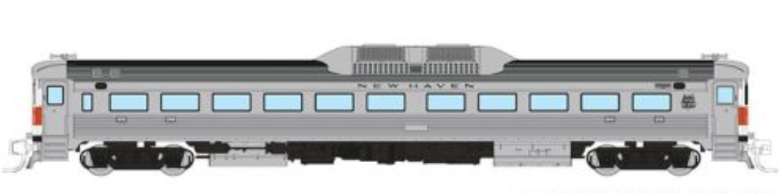 Rapido 516509 Budd Rail Diesel Car RDC New Haven (DCC & Sound) N Scale