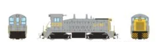 Rapido SW9 27586 (DC/DCC/Sound) Louisville & Nashville - Grey Scheme: #2235 HO Scale