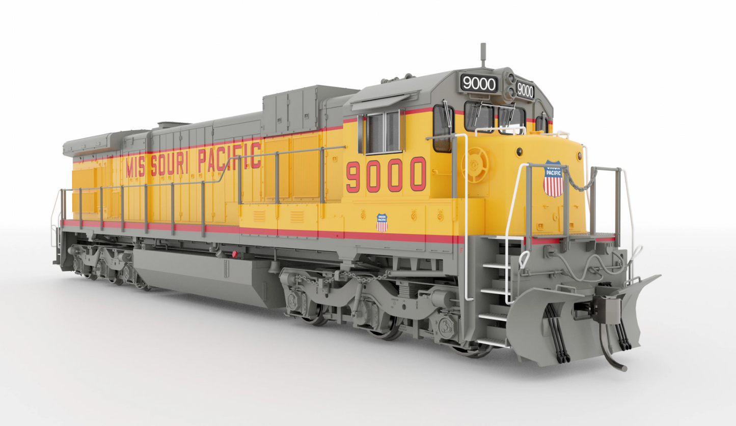 Rapido 42614 HO Scale - C36-7 DCC/Sound Missouri Pacific - Armour Yellow #9000