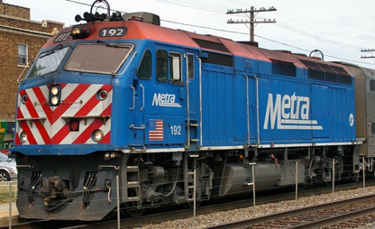 Rapido F40PHM-2 Metra #186 DCC Lok Sound HO Scale
