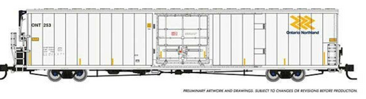 Rapido 567007A N Scale - Greenbrier 72’ 7780 Reefer Ontario Northland ONT
