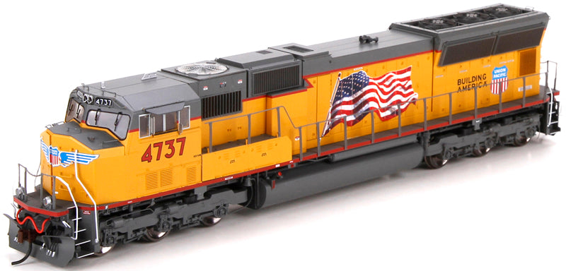 Athearn Genesis SD70M DCC & Sound Tsunami Union Pacific #4737 HO Scale