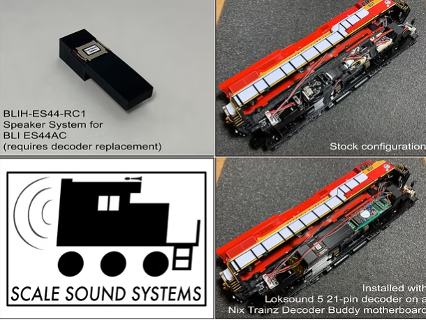 Scale Sound Systems Speaker BLIH-ES44 Broadway Limited ES44AC