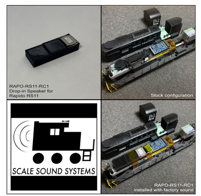 Scale Sound Systems Speaker RAPO-RS11 Rapido RS11, RS18u, RSC14, GP9Rm