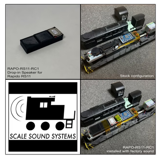 Scale Sound Systems Speaker RAPO-RS11 Rapido RS11, RS18u, RSC14, GP9Rm