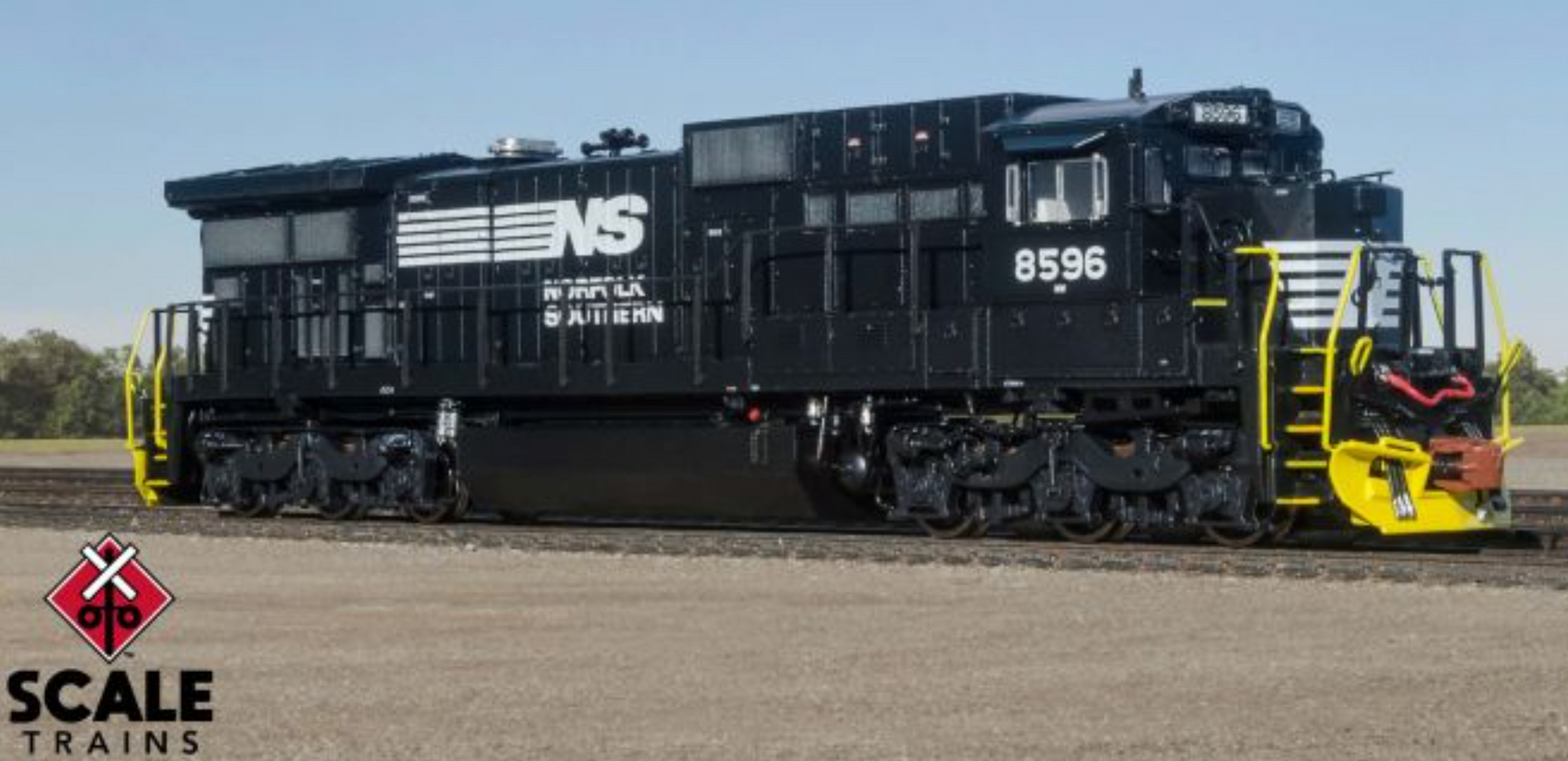 Scale Trains SXT39157 N Scale - GE C39-8 Phase II Rivet Counter DCC/Sound, Norfolk Southern #8596