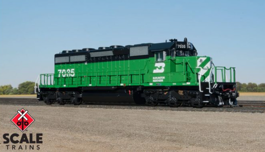Scale Trains SXT33785 N Scale - SD40-2 DCC/Sound Burlington Northern #7041