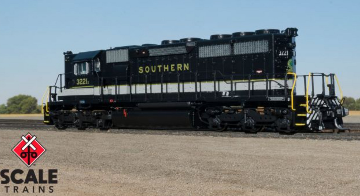 Scale Trains SXT33813 N Scale - SD40-2 DCC/Sound Southern/High Hood/Gold Lettering #3314H