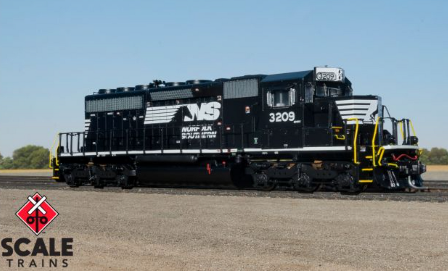 Scale Trains SXT33771 N Scale - SD40-2 DCC/Sound Norfolk Southern/Admiral Cab #3209