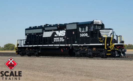 Scale Trains SXT33771 N Scale - SD40-2 DCC/Sound Norfolk Southern/Admiral Cab #3209