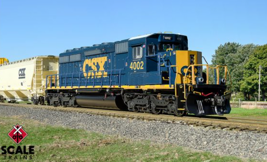 Scale Trains SXT38621 N Scale -SD40-3 DCC/Sound CSX YN3 #4009