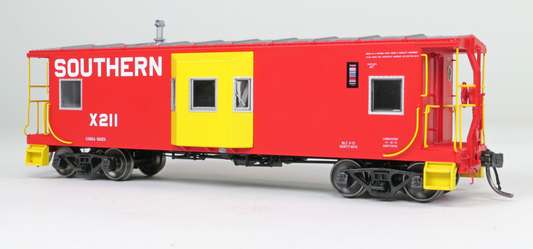 Tangent Scale Models 60612-01 HO Scale - Southern (SOU) Local Service “Original 1971” Gantt Manufacturing Company Bay Window Caboose Southern Railway #X200