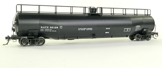 Tangent Scale Models 31220-04 HO Scale - 33,000 Gallon Insulated LPG Tank Car Jacketed - NATX Black #32135