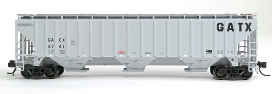 Tangent Scale Models 81014-06 N Scale - Trinity Industries Inc 4750CuFt Covered Hopper GATX #4778