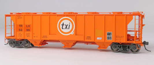 Tangent Scale Models 35165-03 HO Scale - Pullman-Standard PS-2 2929CuFt Covered Hopper TRLX “Ex-Texas Industries 1993+” #5298