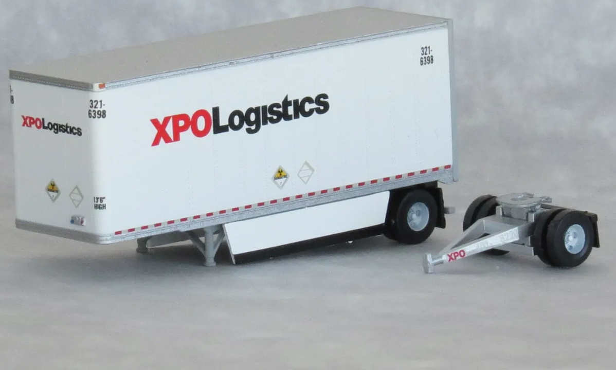 Trainworx 42891 N Scale - 28' Pup Trailer XPO
