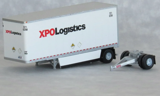 Trainworx 42891 N Scale - 28' Pup Trailer XPO