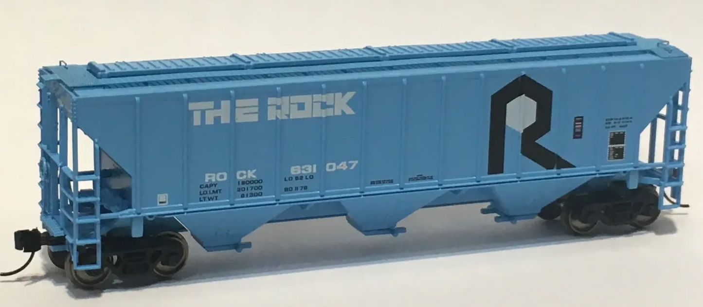 Trainworx 24443-17 N Scale - PS-4427 Covered Hopper Rock Island #631047