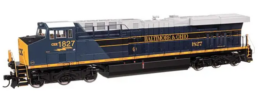 Walthers Mainline 910-10225 GE ES44AC GEVO, Standard DC, CSX #1827 (Baltimore & Ohio Heritage) HO Scale
